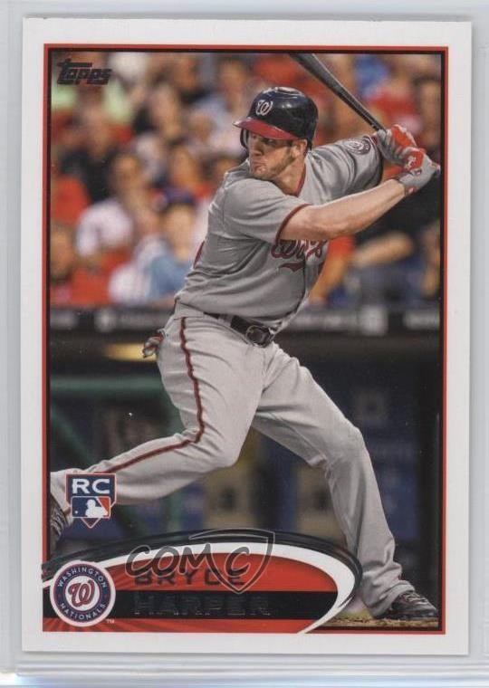 2012 Topps Bryce Harper (Batting Blue Helmet) #661 Rookie RC