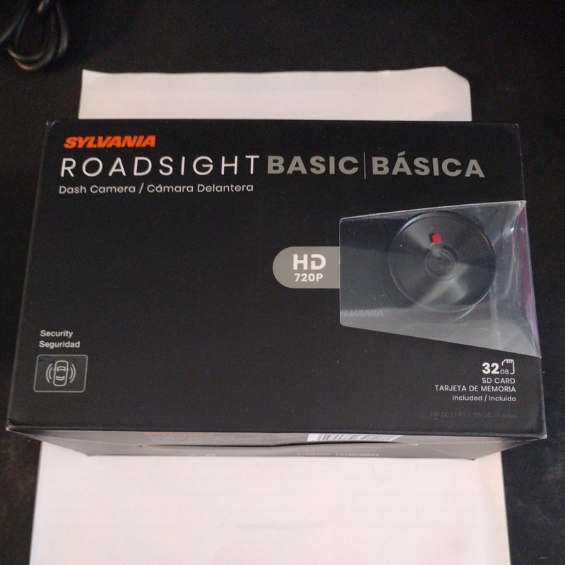 Sylvania Roadsight Basic Dash Camera 720p HP 32GB