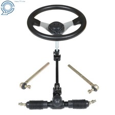Kit de eje de piñón portaequipajes de acero para volante Go Kart US Fast 110cc