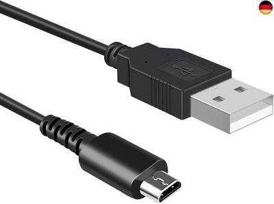 Xahpower LadeKabel für Nintendo DS Lite Konsole, 1,2M USB Kabel Kompatibel mit 