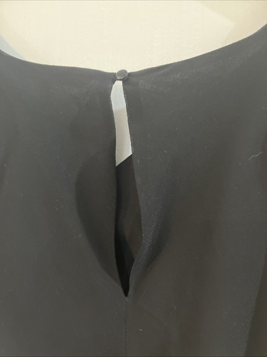 Ark & Co. Black Romper with cut out sequin short sleeves size S made in India  - Picture 7 of 7