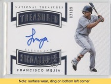 2018 National Treasures Treasured Signatures 82/99 Francisco Mejia Auto READ 6fs