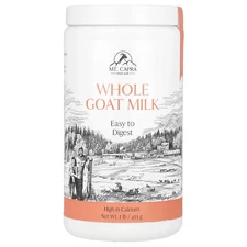 Mt Capra CapraMilk Goat Milk Powder 1 lb 453 g Antibiotic-Free, Gluten-Free