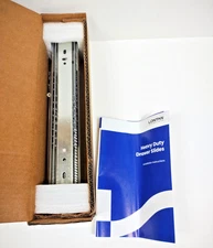 LONTAN Soft Close Heavy Duty Drawer Slides 12 Inch Side Mount 100lb (Non-lock)