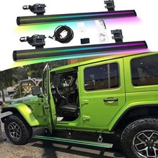 Dual Electric Power Running Board Steps For Jeep Wrangler Jl 4 Door 2018-2026