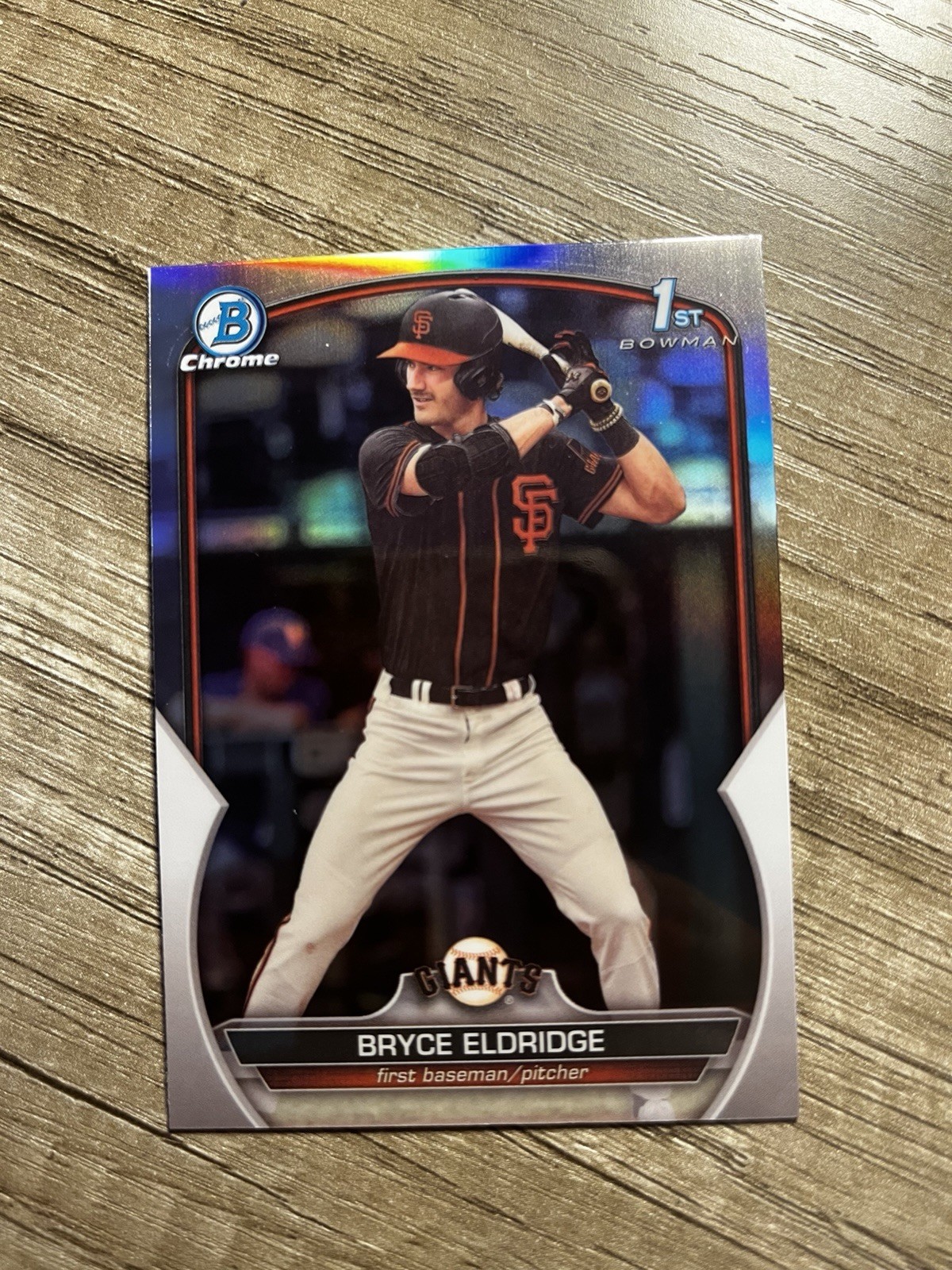 2023 Bowman Draft Chrome - Bryce Eldridge 1st Bowman Refractor (RC) #BDC-107