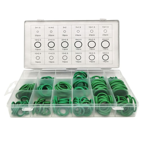 Kits d'assortiment de joints toriques en caoutchouc 270pcs, matériau