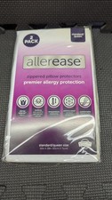 allerease zippered pillow protectors standard/queen 2 pack