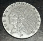 GOLDEN STATE MINT 1/4 OZ LIBERTY  INDIAN SILVER BULLION COIN