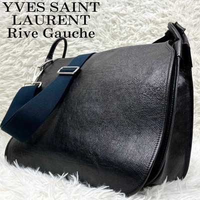 Pre-owned Yves Saint Laurent Rive Gauche Leather Messenger Bag Casual from Japan
