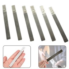 6Pcs/Set Guitar Nut Files Fret Crowning Slot Filing Luthier Repairing Tool Kit