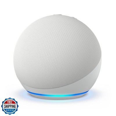 Amazon Echo Dot (newest model), Vibrant sounding Alexa speaker, Great for bed