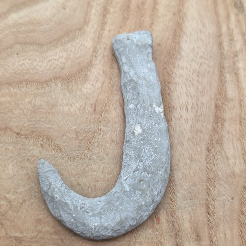 White Flint Indian Fish Hook