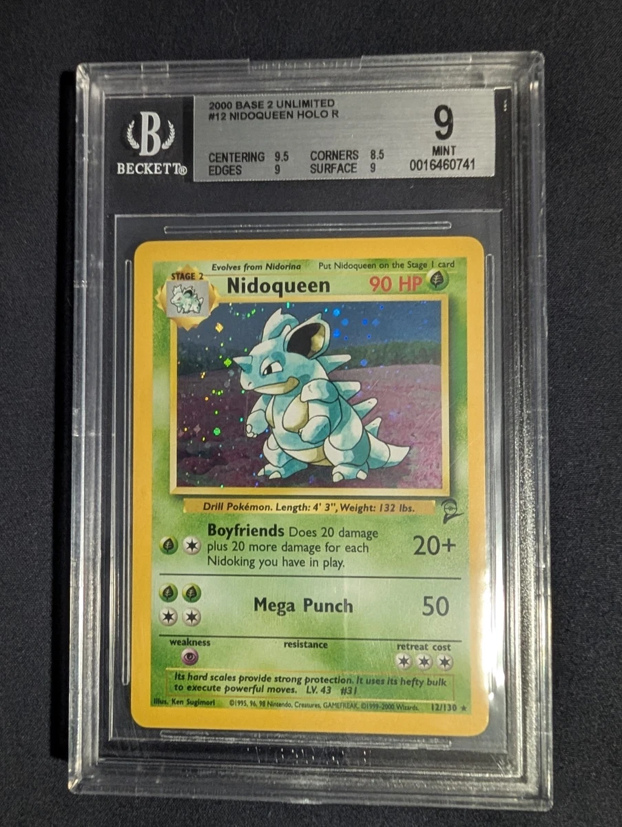 Pokémon TCG Base Set 2 Grade 9.5 Individual Trading Card Games for