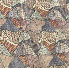Silk Metallic Brocade Fabric 48  wide Sold By The Yard