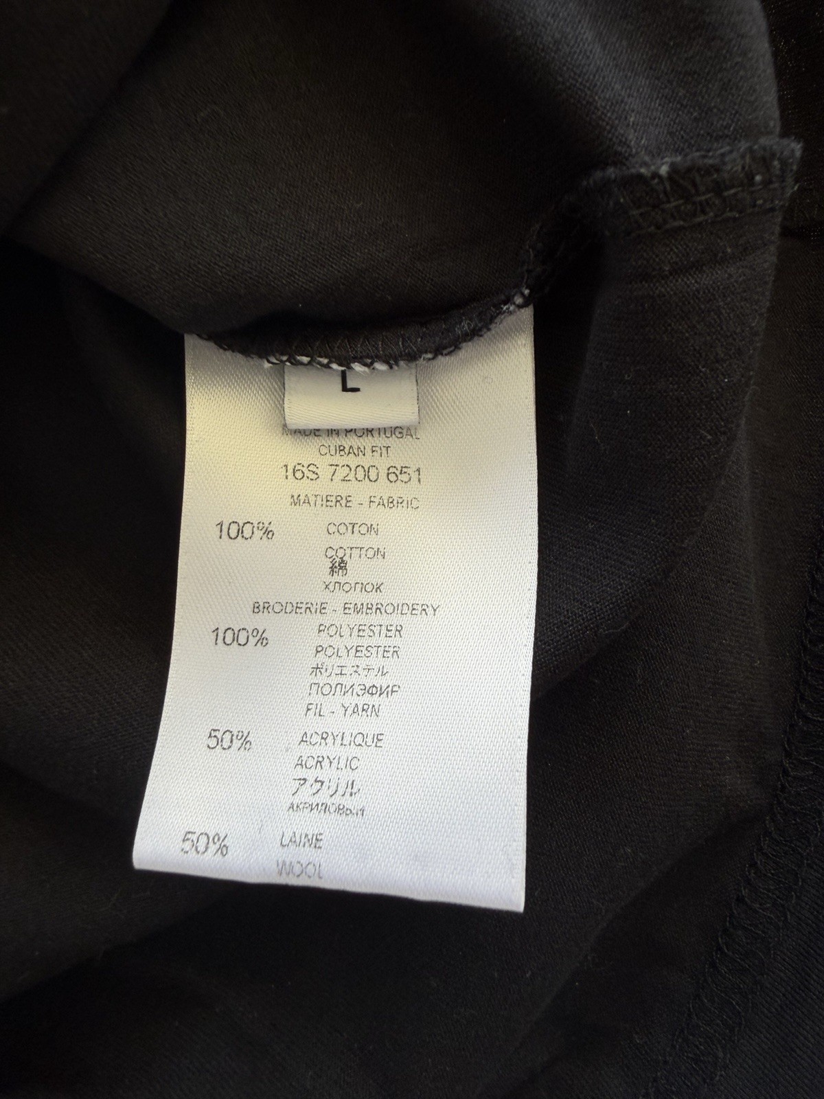 Givenchy Mens Tshirt Black Rare Riccardo Tisci￼ image 3