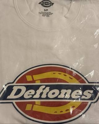 Dickies Deftones コラボ Tシャツ ホワイト Lサイズ DEFTONES Dickies Shirt Collab White Official Merch Small | eBay