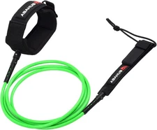 Abahub Premium Surfboard Leash, 6/7/8/9/10 ft, 6ft & 5.5mm, Green 
