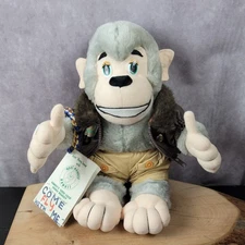 Maui Monkey Plush Shaka Good Luck Thumbs Up Hawaii Airplane Pilot Stuffed Animal