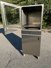 ITS Enclosures Model IS662628-4X-21-L 304ss NEMA 4X portable computer enclosure