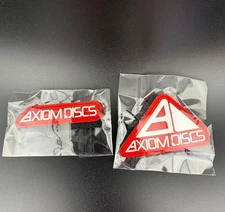 Axiom Axiom Logo PVC Patches (Hook N Loop Backside)