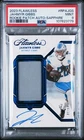 2023 PANINI FLAWLESS PATCH AUTO SAPPHIRE #RPAJGS JAHMYR GIBBS ROOKIE 9/10 PSA 9