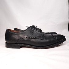 Allen Edmonds Madison Avenue Black Leather Cap Toe Oxfords Dress Shoes Size 11 D