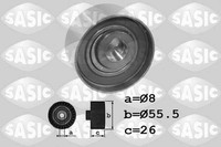 Sasic Spannrolle Zahnriemen 1706069 FüR Ford RU8 Classic Fiat KA EVO Punto Panda