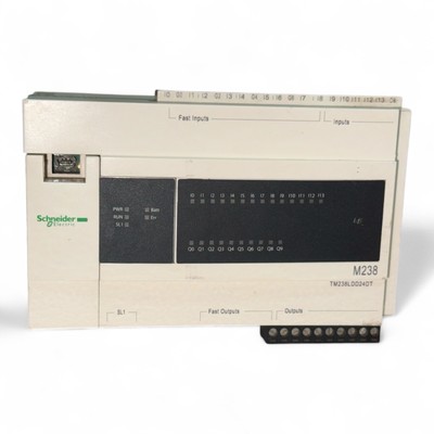 Schneider Modicon M238 TM238LDD24DT Controller - Made In Indonesia