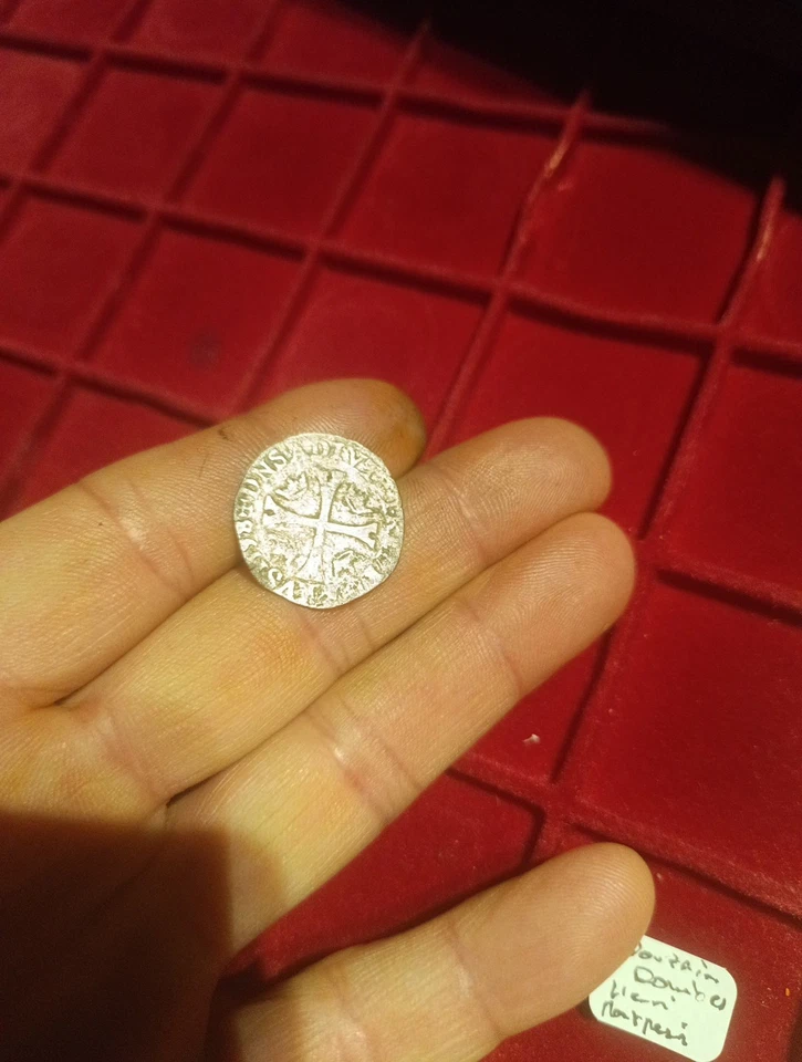 Monnaie Royale Argent  Dombes, Henri II de Montpensier, Douzain, 1598, Trévoux - Photo 3/4