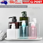 <!--F#f_0-->100-650ml Square Plastic Liquid Shampoo Soap Dispenser Hand Wash Pump Bottle AU<!--F/-->