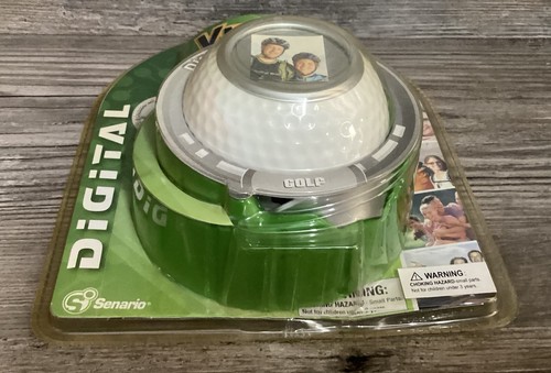 2007 VuMe Photo Golf Ball Digital Photo Frame Fathers Day Golfer Stores 70 Pic - Picture 12 of 16