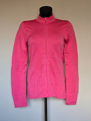 Schöne Adidas Sportjacke in knalligem Pink
