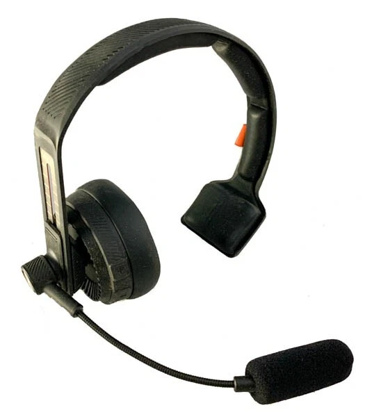 Plantronics Voyager 104 Over the Head Bluetooth Headset w Mic Built for Truckers