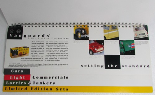 Catalogo Vangaurd 1996 scala 1:43, 1:64 modellini pressofusi anni 50 e 60 - Foto 3 di 4