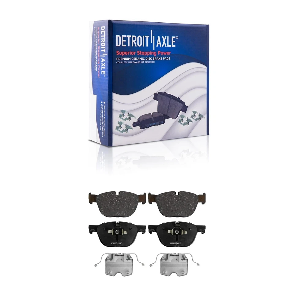 Kit de 10 pastillas de freno delanteras traseras de cerámica para BMW X5 2007 2008 2009 Foto 4 de 4