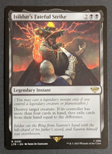 MTG Card - Isildur's Fateful Strike - NM - LOTR - Tales of Middle Earth - #91