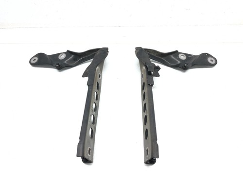 2011-2018 AUDI A8 L A8 S8 D4 LEFT RIGHT FRONT HOOD BONNET HINGES SET X2 OEM - Picture 2 of 8
