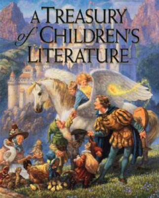 A Treasury of Children's Literature - Hardcover By Eisen, Armand - GOOD