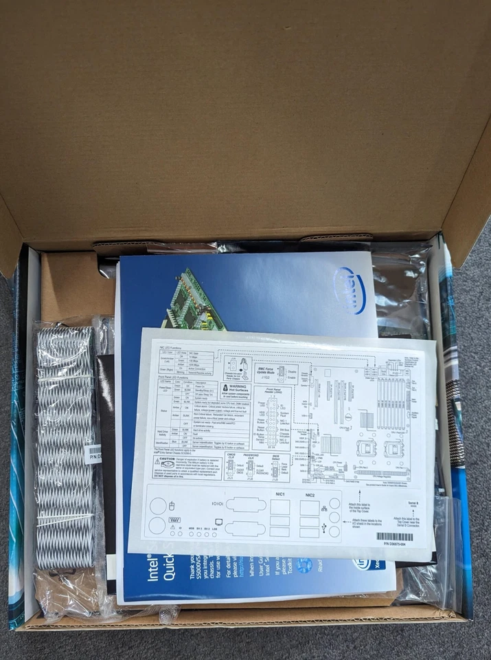 Intel S5000VSA Server System Board SCSI - S5000VSASCSIR - NEW - Image 3 of 3