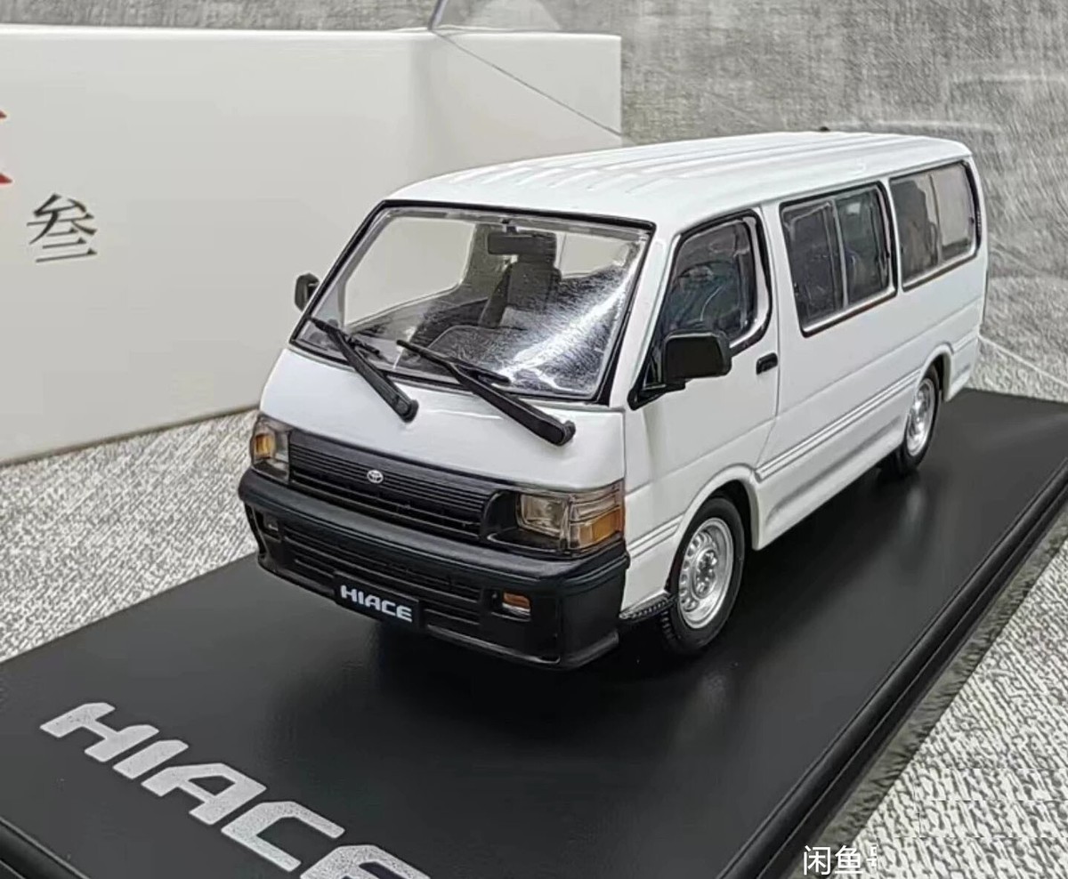 1/43 Toyota Hiace Bus Diecast Model White Color | eBay