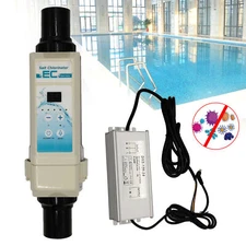 Smart Salt Chlorine Generator for 26K Gallon Pools - Plug & Play Installation