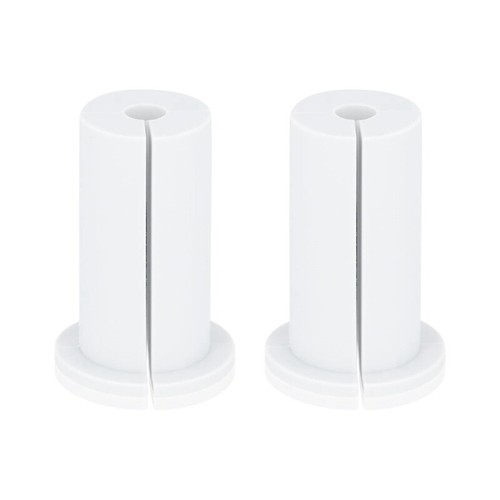 Lot De 2 Passe-Câbles Étanchés Pour Toit - Œillets Passage Câble Camping-Car, Caravane, Bateau Et Solaire (Noir)