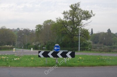 Foto 6x4 Horsted Kreisverkehr, Uckfield Umgehung um 2010