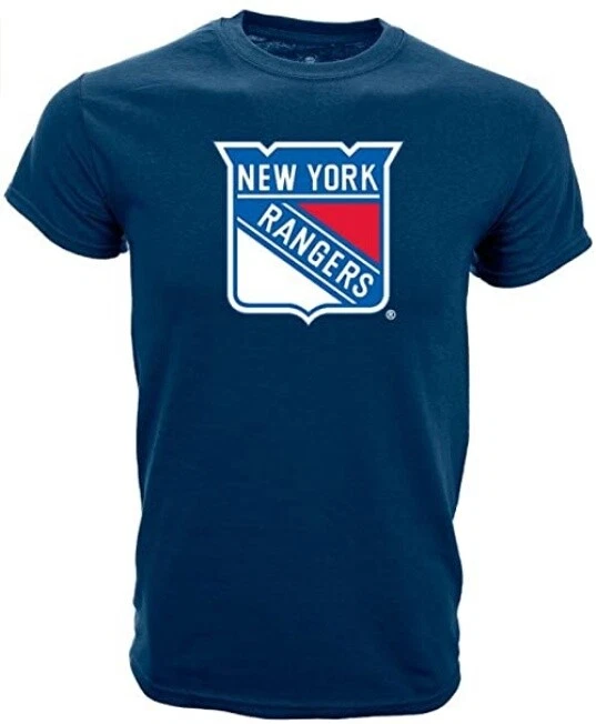 Levelwear NHL New York Rangers T-Shirt - Core Logo - navy Shirt - div. Größen