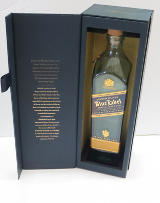 JOHNNIE WALKER BLUE LABEL BLENDED SCOTCH WHISKY ***EMPTY BOTTLE***