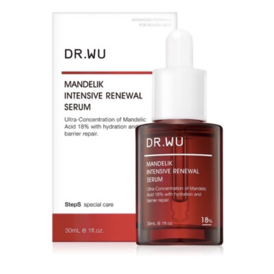 [DR. WU] Mandelik Intensive Renewal Serum mit Mandelsäure 18% 30ml NEU