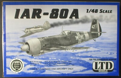 LTD Models 1/48th Scale IAR-80A Model Kit No. 9804