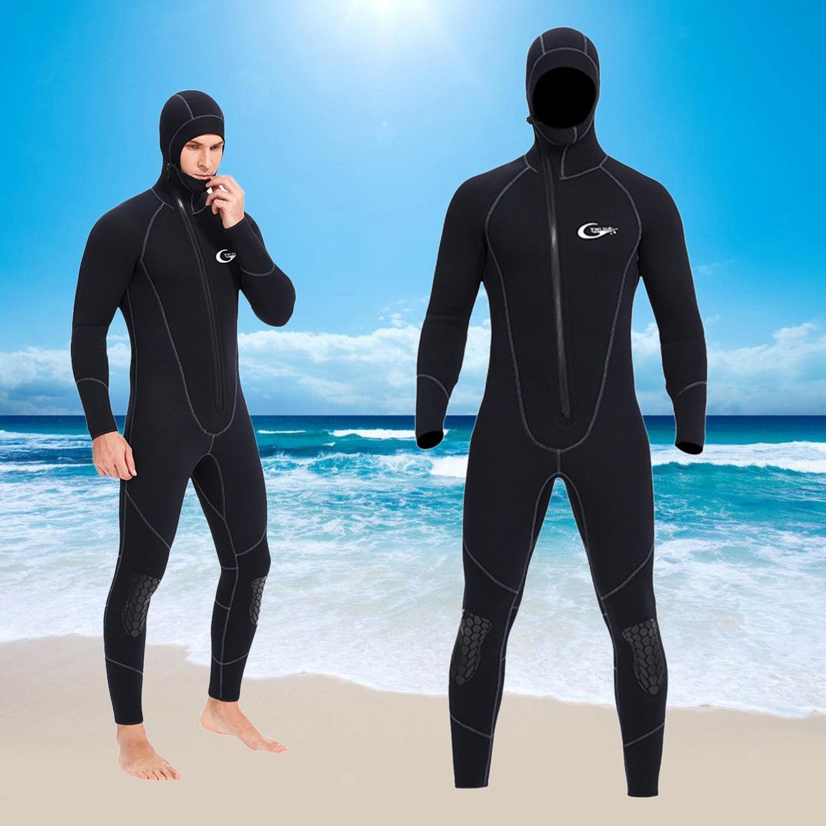 Neoprene 3mm Wetsuit Full Body Scuba Diving Suit Men Women Keep