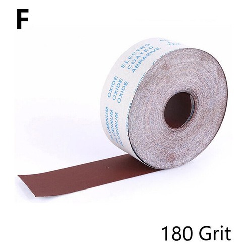 Sandpaper Roll Emery Cloth Sanding Abrasive Sheets 80 120 180 240 600 800Grit - Picture 50 of 117